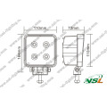 IP67 Wasserdichtes LED Arbeitslicht 40W LED Fahrlicht Auto LED Arbeitslicht 10-30V LED Spot/Flutlicht